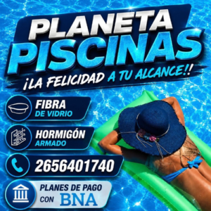 Venta de Piscinas en Merlo San Luis