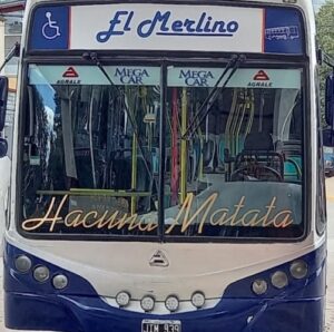 Colectivos Urbanos en Merlo San Luis