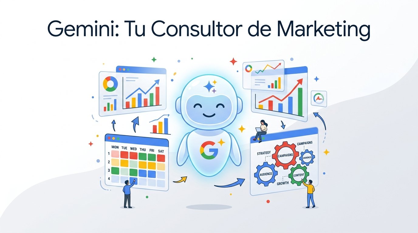 como usar gemini para marketing digital consultor estrategico