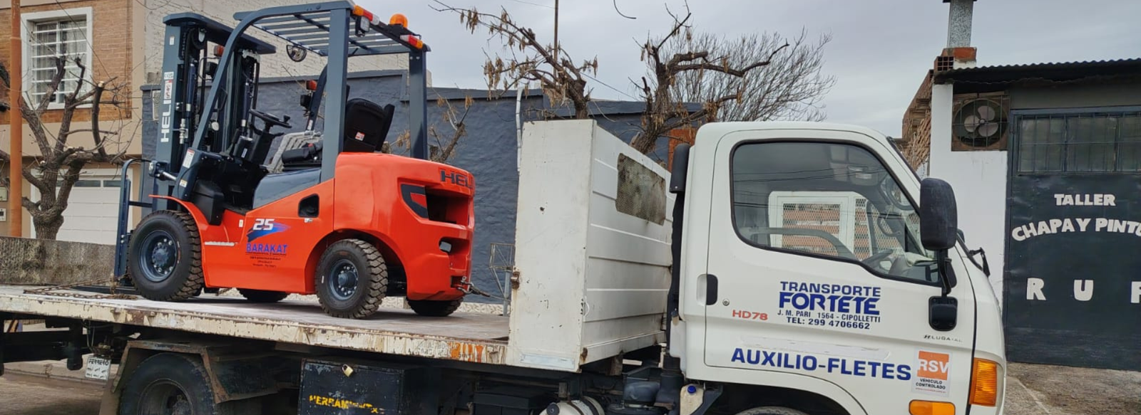Traslado de Vehículos y Alquiler de Autoelevadores en Cipolletti, Río Negro